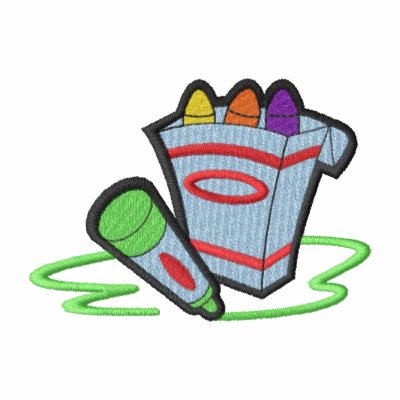 Crayons Embroidered Shirt Crayons Embroidered Shirt