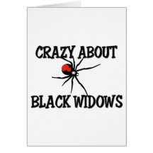 Crazy About Black Widows Cards
