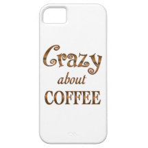Crazy About Coffee iPhone 5 Covers