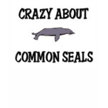 Crazy About Common Seals t-shirts