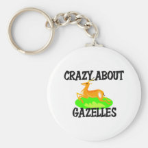 Crazy About Gazelles Key Chains