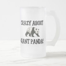 Crazy About Giant Pandas Mugs
