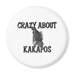 Crazy About Kakapos Magnet