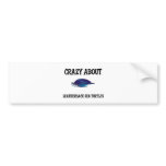 Crazy About Leatherback Sea Turtles bumper stickers