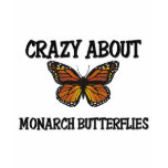 Crazy About Monarch Butterflies t-shirts