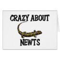 Crazy About Newts cards
