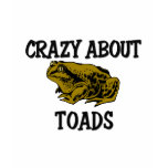 Crazy About Toads t-shirts