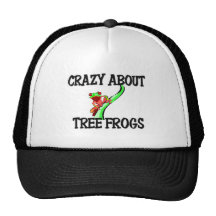 Crazy About Tree Frogs Mesh Hats