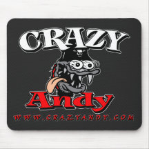 Crazy Andy Mouse Pad