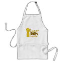 crazy baby giraffe aprons