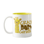 Crazy Baby Giraffe Mug
