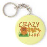 Crazy Baby Lion Keychain