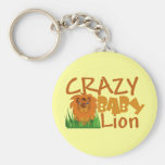Crazy Baby Lion Keychain