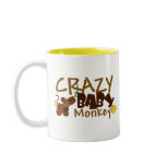 Crazy Baby Monkey mugs