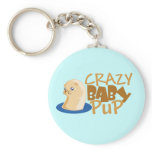 Crazy Baby Pup keychains