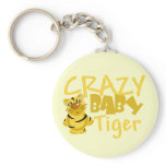 Crazy Baby Tiger keychains