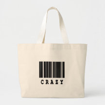 crazy barcode design bags
