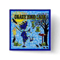 Crazy Bird Lady Design