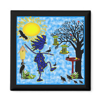 Crazy Bird Lady Design