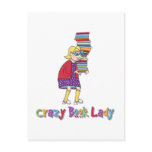 Crazy Book Lady postcards