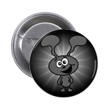 Crazy Bunny Pin