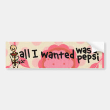 crazy car. bumper sticker