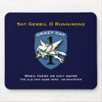 Crazy Cat Aviation 1 Mouse Pads