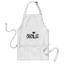 Crazy Cat Lady Aprons