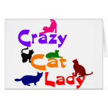 CRAZY CAT LADY CARD