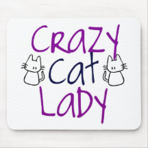 Crazy Cat Lady Mouse Mat
