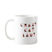 Crazy Cat Lady Mugs