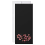 Crazy Cat Lady Red rack cards