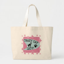 Crazy Cat Lady - Retro Bags