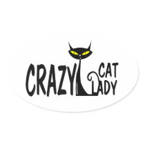 Crazy Cat Lady Sticker