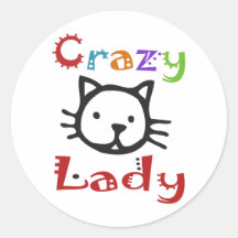 Crazy Cat Lady Sticker