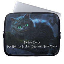 Crazy Cat Neoprene Laptop Sleeve