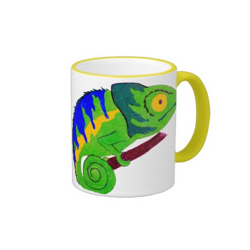 Crazy Chameleon Mug
