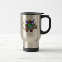 Crazy Clown Guy Coffee Mugs