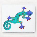 Crazy Colourful Lizard mousepads