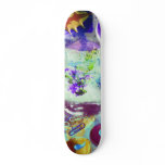 Crazy Colours Artistic Style Colour Variation C Skate Board Deck