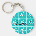 Crazy cool dance keychain