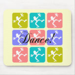 Crazy cool dance mousepads