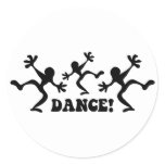 Crazy Dancers Dancing stickers
