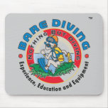 Crazy Diver Bare Diver Mouse Pad mousepads