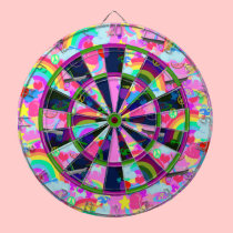 Crazy Eighties Dart Explosion dartboards