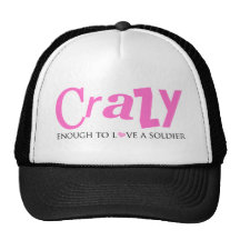 Crazy enough to love a Soldier Mesh Hat