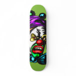 Crazy Evil Clown Skate Board Deck