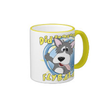 Crazy Flyball Dog Mug