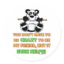 Crazy Friends stickers