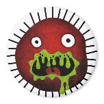 Crazy Germ Monster Magnet